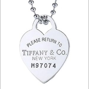 Tiffany & Co. Dog Tag Necklace